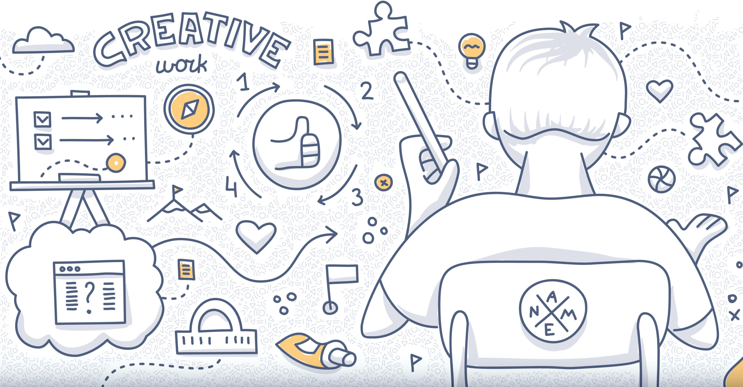 Concepto del proceso creativo